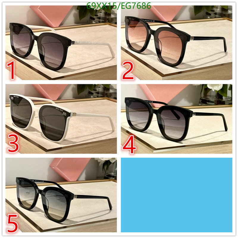 Glasses-MiuMiu Code: EG7686 $: 69USD