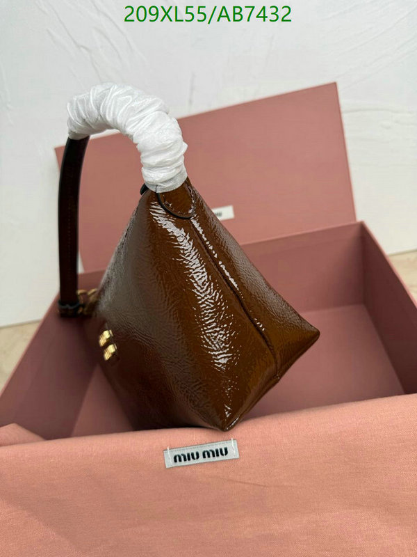 Miu Miu Bag-(Mirror)-Handbag- Code: AB7432 $: 209USD