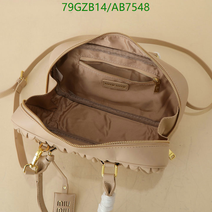 Miu Miu Bag-(4A)-Crossbody- Code: AB7548 $: 79USD