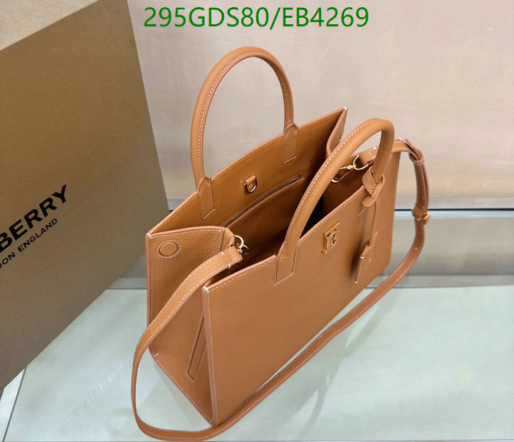 Burberry Bag-(Mirror)-Handbag- Code: EB4269 $: 295USD