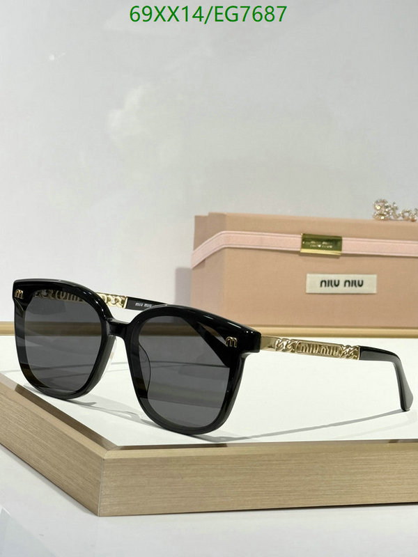 Glasses-MiuMiu Code: EG7687 $: 69USD
