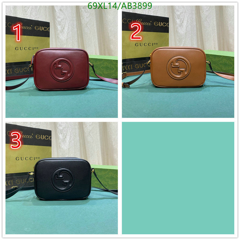 Gucci Bag-(4A)-Crossbody- Code: AB3899 $: 69USD