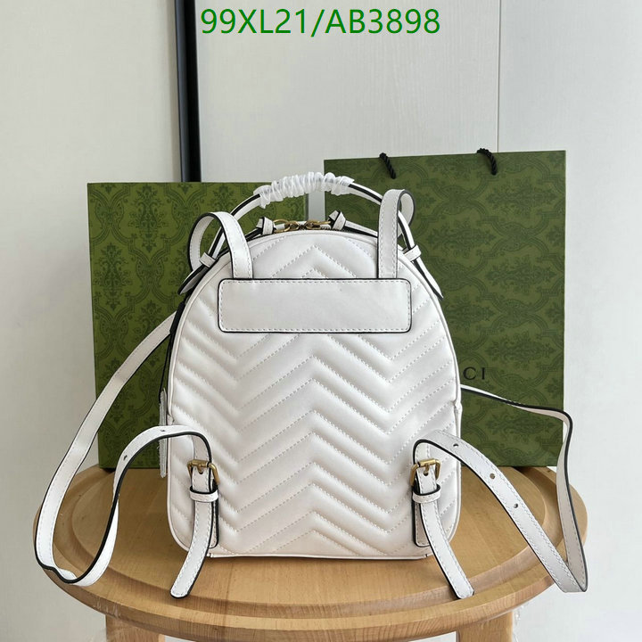 Gucci Bag-(4A)-Backpack- Code: AB3898 $: 99USD
