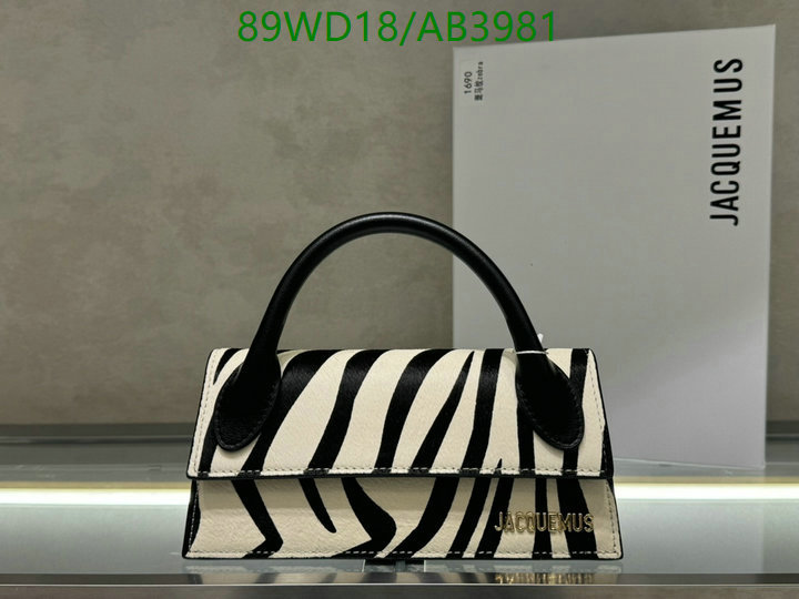Jacquemus Bag-(4A)-Crossbody- Code: AB3981 $: 89USD
