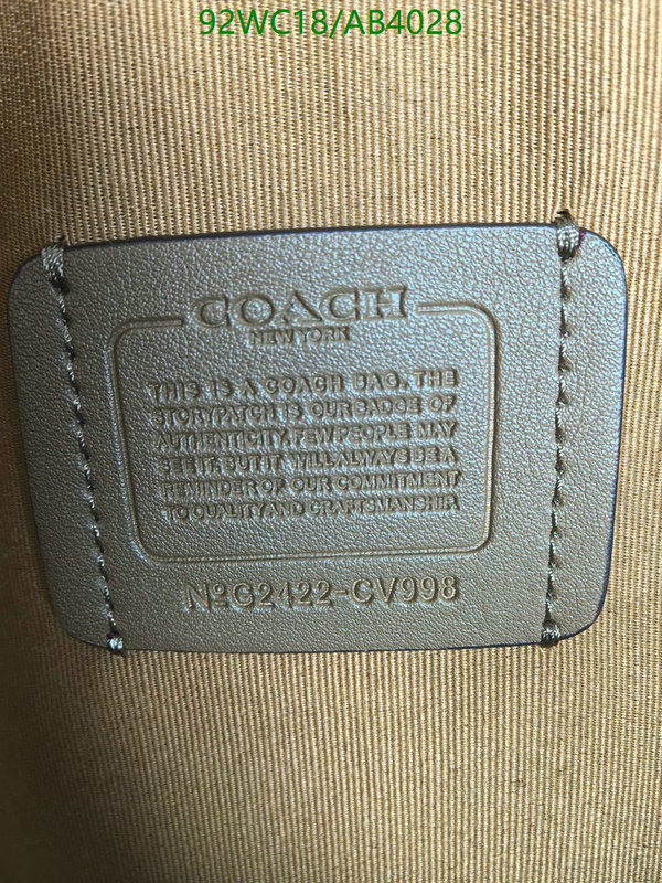 Coach Bag-(4A)-Handbag- Code: AB4028 $: 92USD