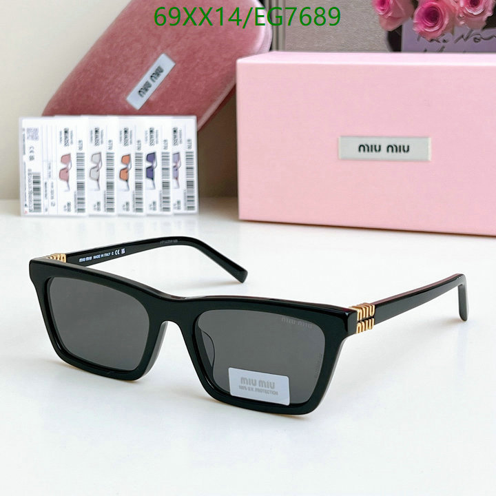 Glasses-MiuMiu Code: EG7689 $: 69USD