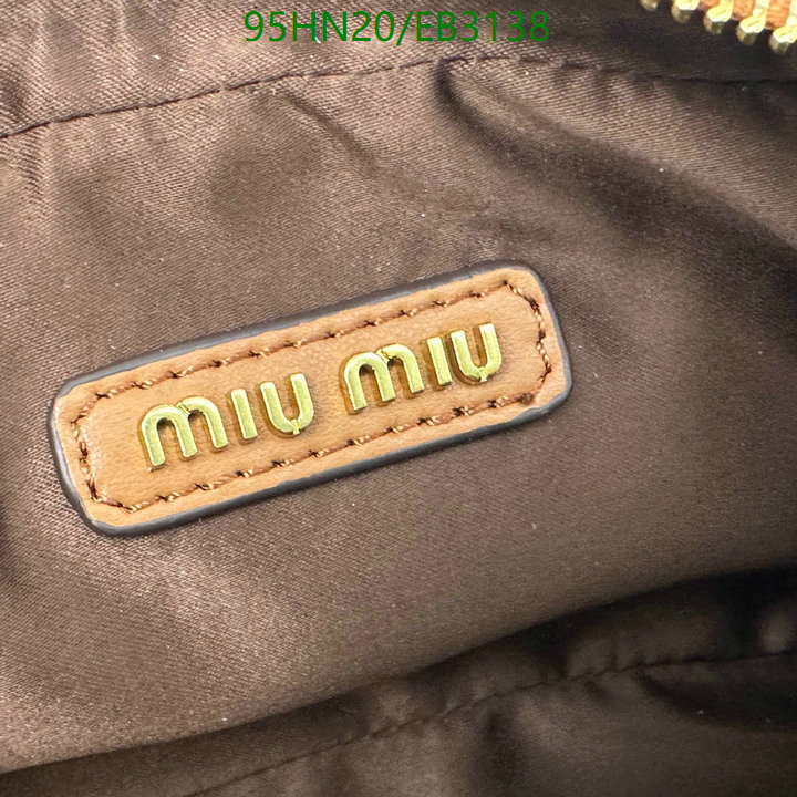Miu Miu Bag-(4A)-Handbag- Code: EB3138 $: 95USD