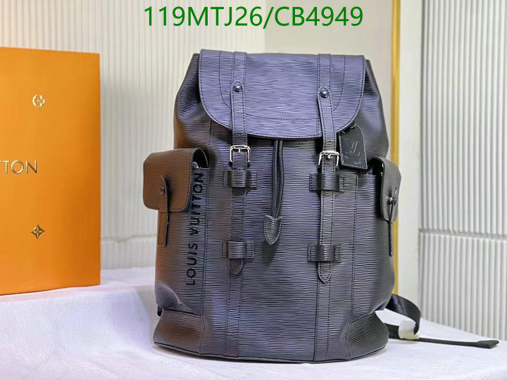 LV Bag-(4A)-Backpack- Code: CB4949 $: 119USD