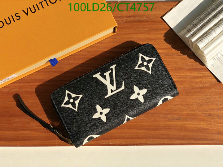 LV Bag-(Mirror)-Wallet- Code: CT4757 $: 100USD