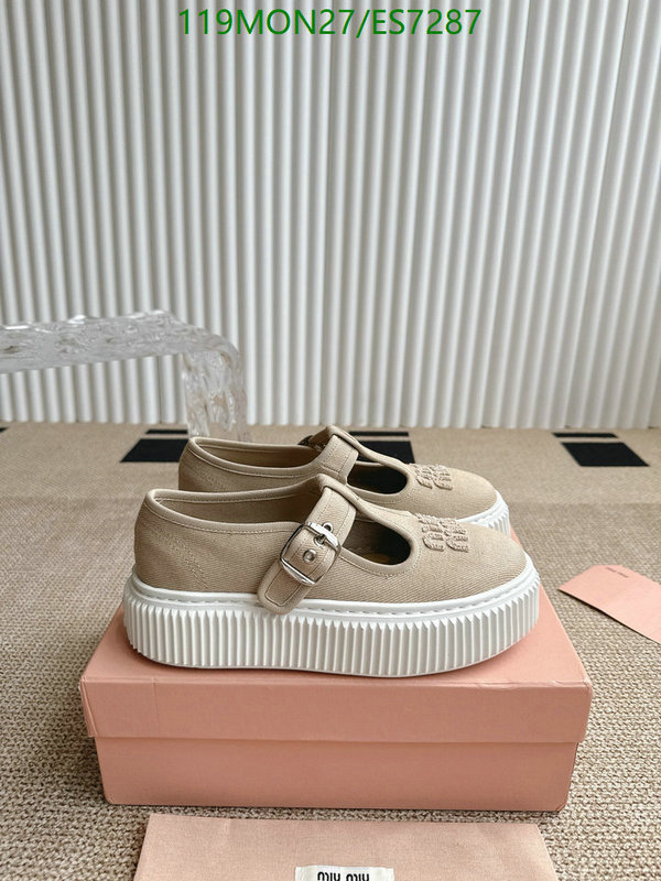 Women Shoes-Miu Miu Code: ES7287 $: 119USD