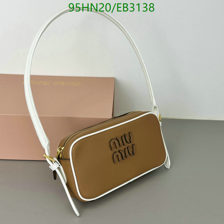 Miu Miu Bag-(4A)-Handbag- Code: EB3138 $: 95USD