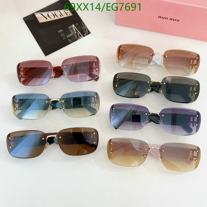 Glasses-MiuMiu Code: EG7691 $: 69USD