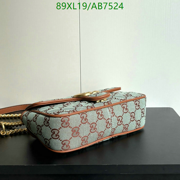 Gucci Bag-(4A)-Marmont Code: AB7524 $: 89USD-yupoo dhgate Gucci Bag-(4A)-Marmont Code: AB7524 $: 89USD