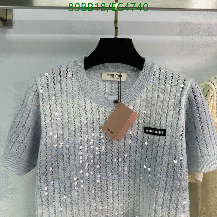 Clothing-MIUMIU Code: EC4740 $: 89USD