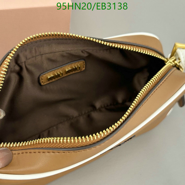 Miu Miu Bag-(4A)-Handbag- Code: EB3138 $: 95USD