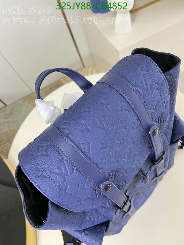LV Bag-(Mirror)-Backpack- Code: CB4852 $: 325USD