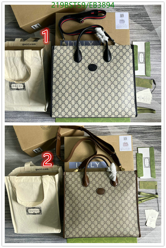 Gucci Bag-(Mirror)-Handbag- Code: EB3894 $: 219USD