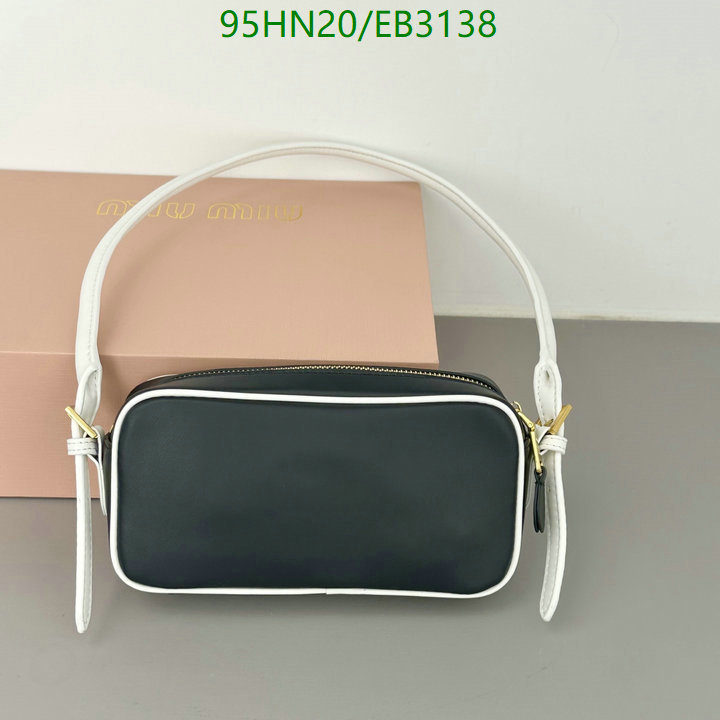 Miu Miu Bag-(4A)-Handbag- Code: EB3138 $: 95USD