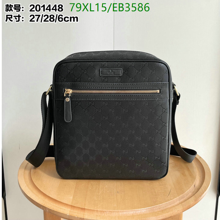 Gucci Bag-(4A)-Crossbody- Code: EB3586 $: 79USD