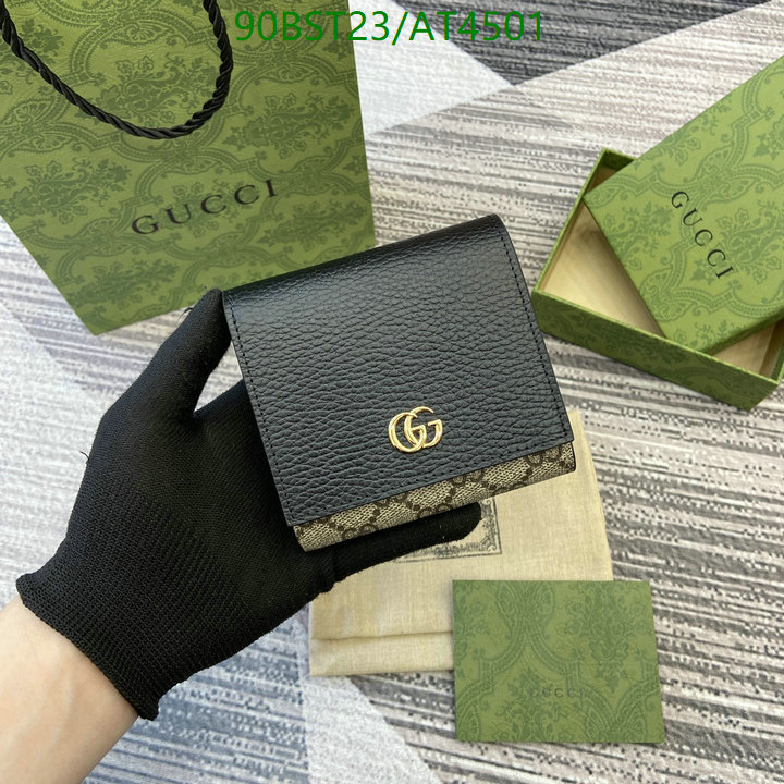 Gucci Bag-(Mirror)-Wallet- Code: AT4501 $: 90USD