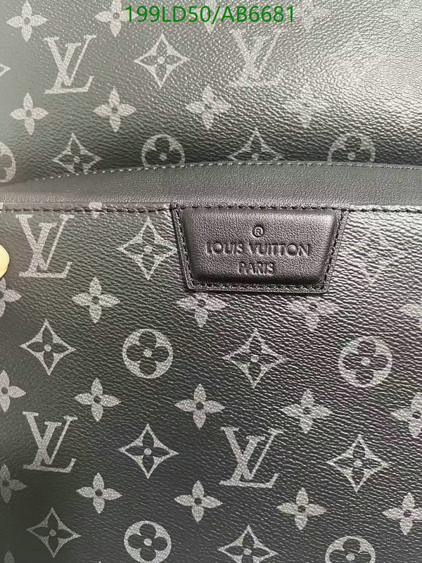 LV Bag-(Mirror)-Backpack- Code: AB6681 $: 199USD