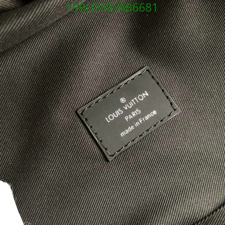 LV Bag-(Mirror)-Backpack- Code: AB6681 $: 199USD