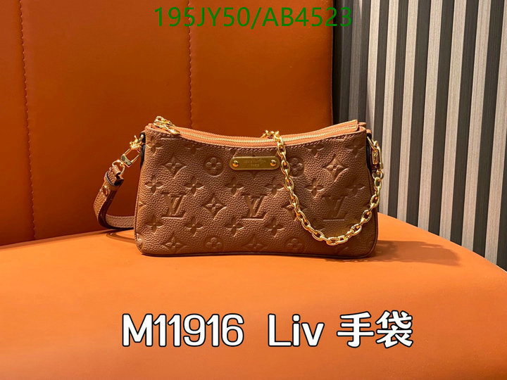 LV Bag-(Mirror)-Handbag- Code: AB4523 $: 195USD