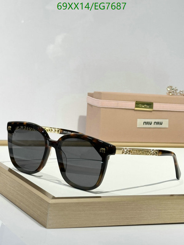 Glasses-MiuMiu Code: EG7687 $: 69USD