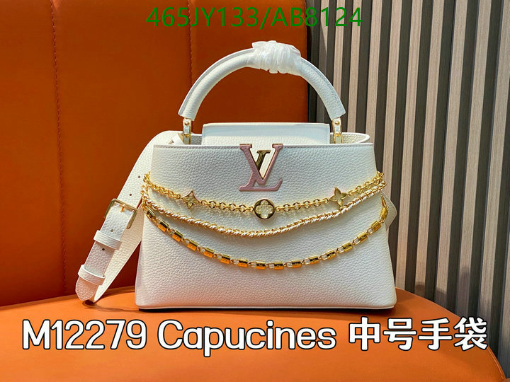 LV Bag-(Mirror)-Handbag- Code: AB8124