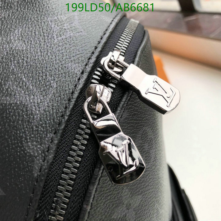 LV Bag-(Mirror)-Backpack- Code: AB6681 $: 199USD