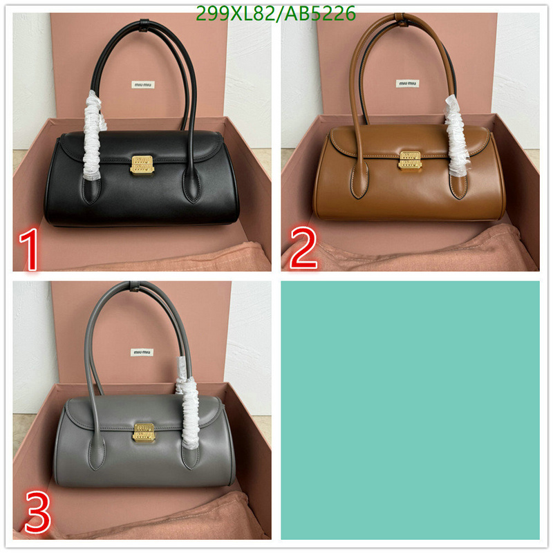 Miu Miu Bag-(Mirror)-Handbag- Code: AB5226 $: 299USD
