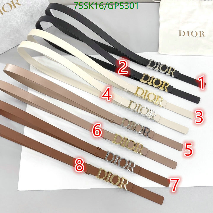 Belts-Dior Code: GP5301 $: 75USD