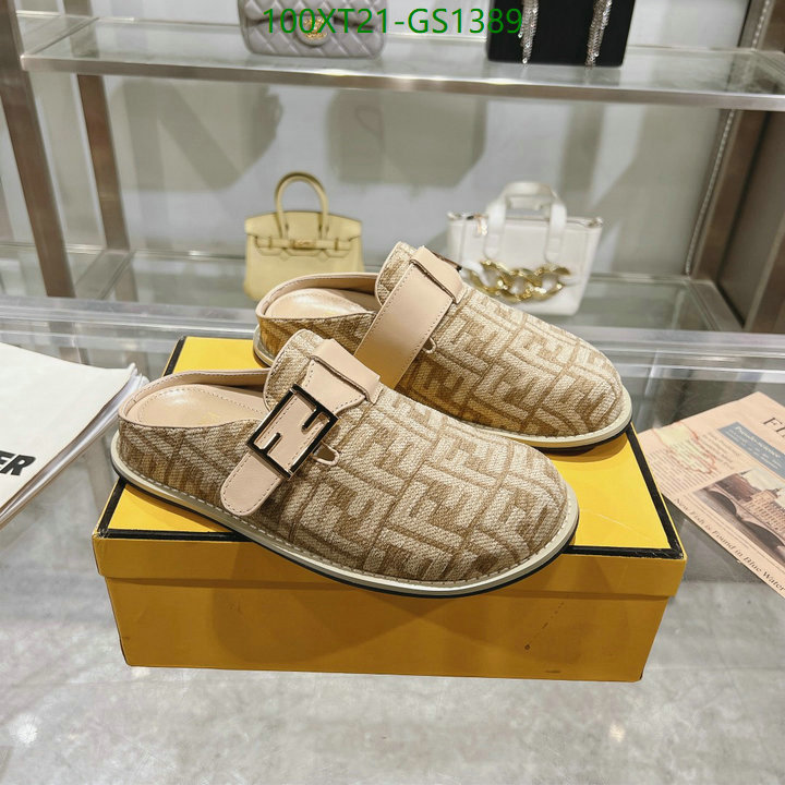 Women Shoes-Fendi Code: GS1389 $: 100USD