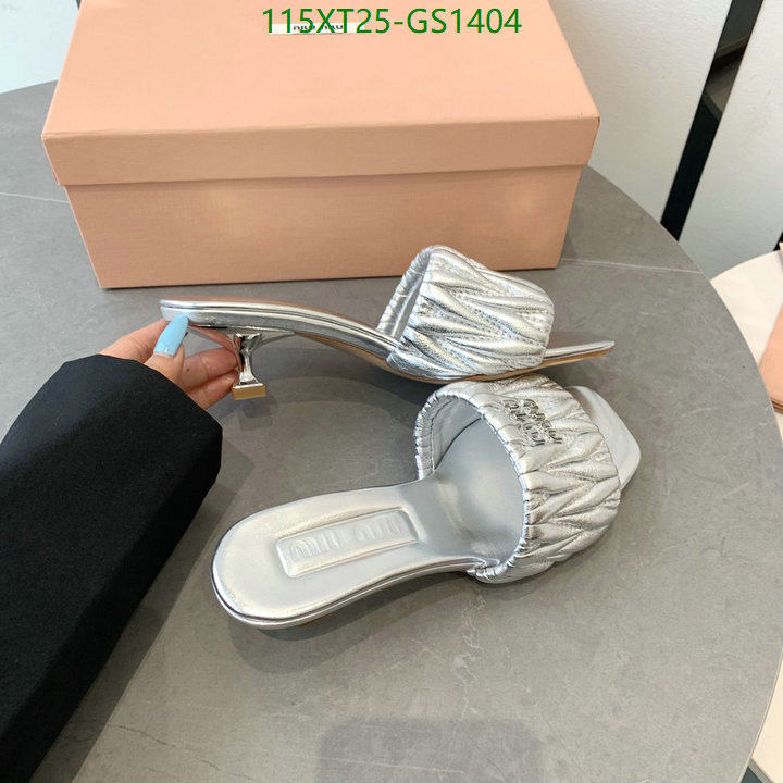 Women Shoes-Miu Miu Code: GS1404 $: 115USD