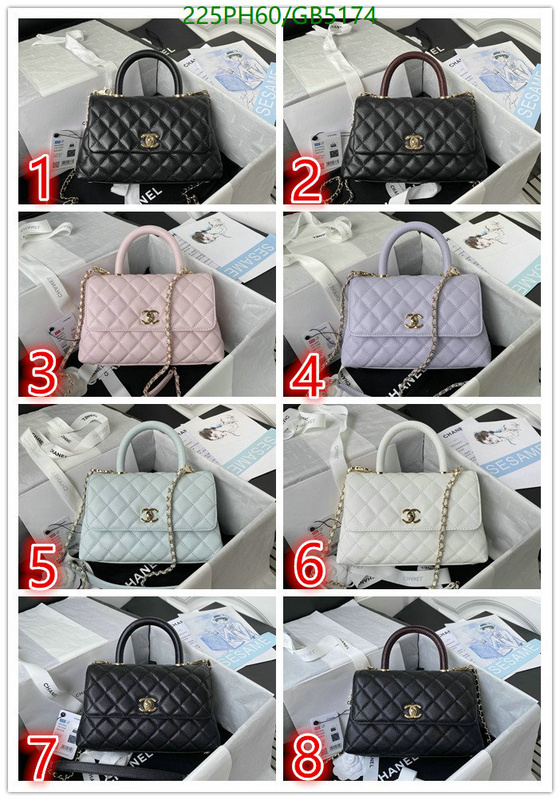 Chanel Bag-(Mirror)-Handbag- Code: GB5174 $: 225USD