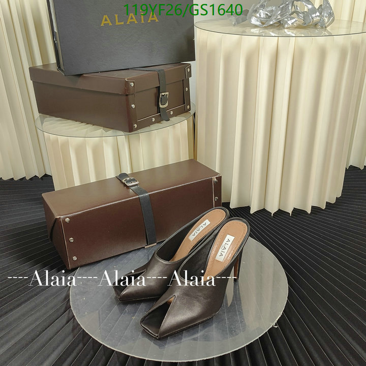 Women Shoes-ALAIA Code: GC1640 $: 119USD