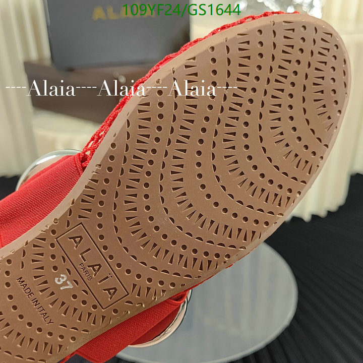 Women Shoes-ALAIA Code: GC1644 $: 109USD