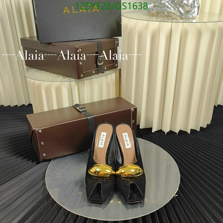 Women Shoes-ALAIA Code: GS1638 $: 125USD