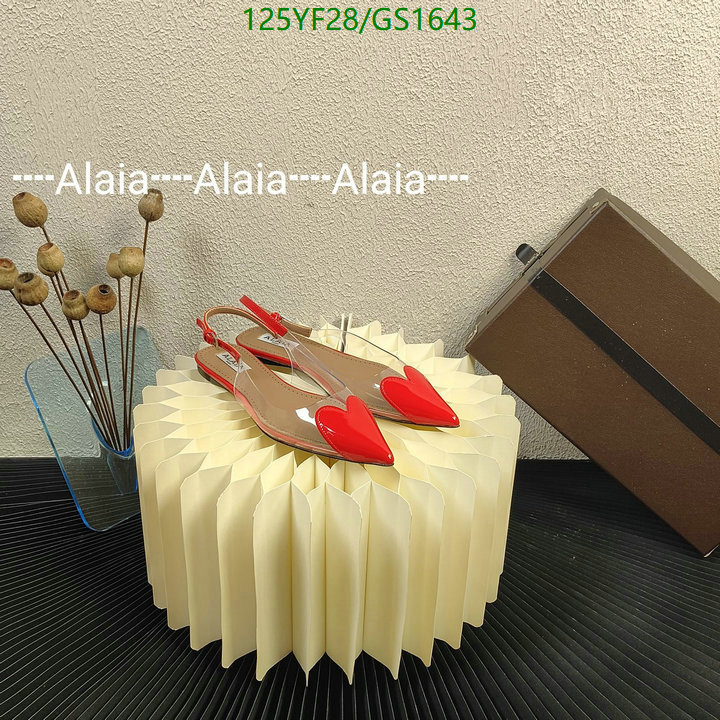 Women Shoes-ALAIA Code: GS1643 $: 125USD