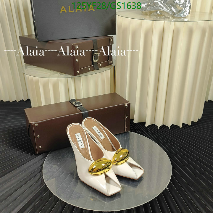 Women Shoes-ALAIA Code: GS1638 $: 125USD