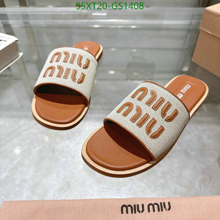 Women Shoes-Miu Miu Code: GS1408 $: 95USD