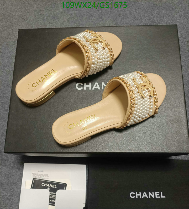 Women Shoes-Chanel Code: GS1675 $: 109USD