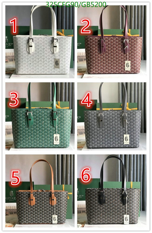 Goyard Bag-(Mirror)-Handbag- Code: GB5200 $: 325USD