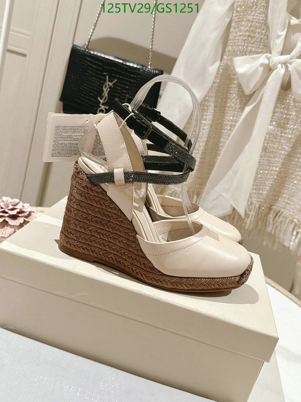 Women Shoes-Brunello Cucinelli Code: GS1251 $: 125USD