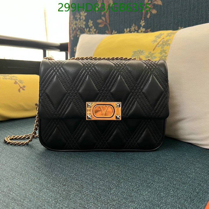 Valentino Bag-(Mirror)-Crossbody- Code: GB6355 $: 299USD