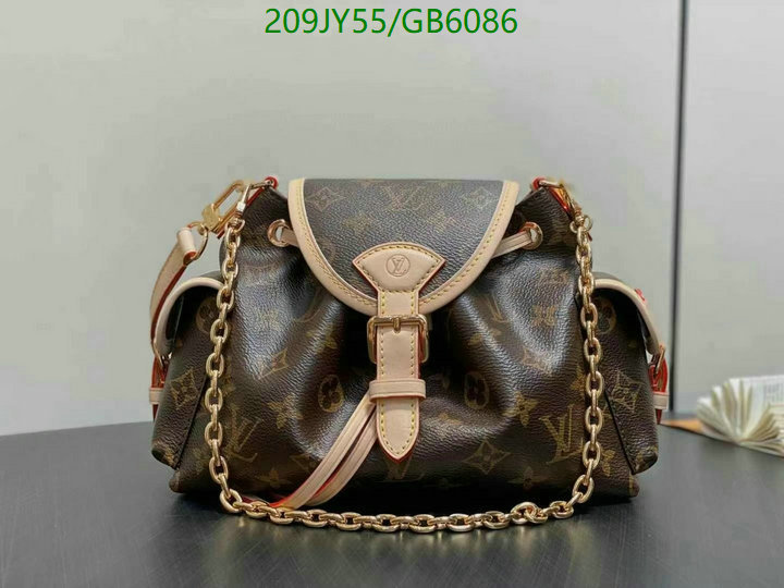 LV Bag-(Mirror)-Pochette MTis- Code: GB6086 $: 209USD
