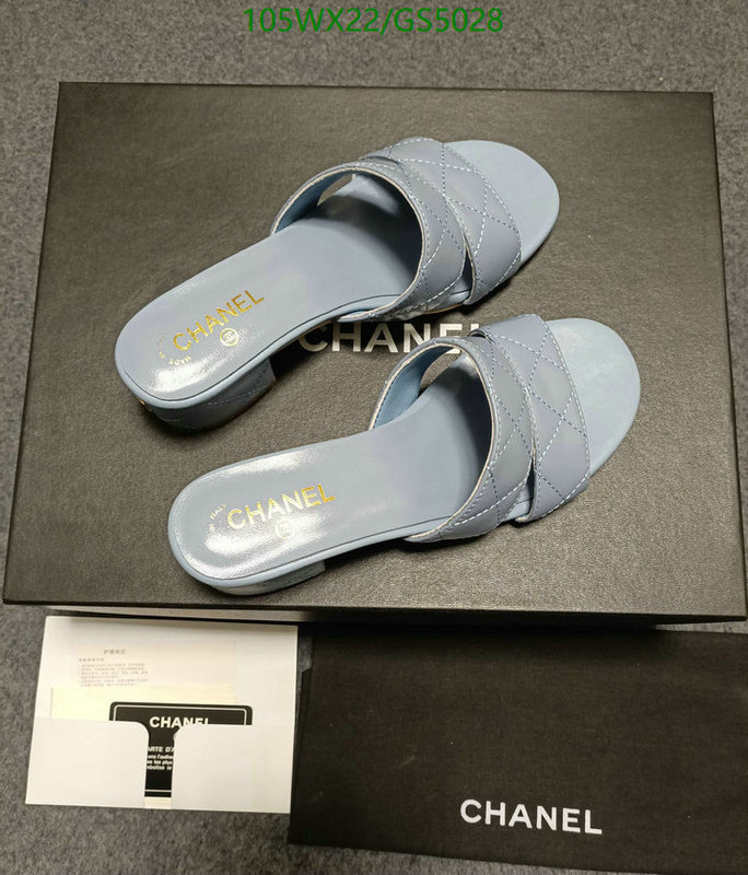 Women Shoes-Chanel Code: GS5028 $: 105USD