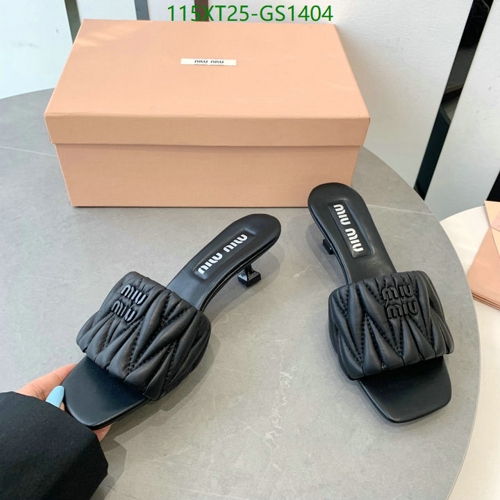 Women Shoes-Miu Miu Code: GS1404 $: 115USD