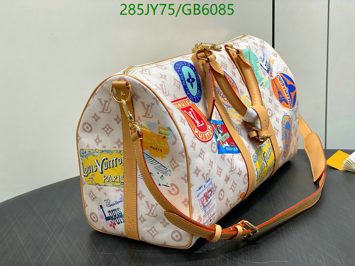LV Bag-(Mirror)-Keepall BandouliRe 45-50- Code: GB6085 $: 285USD