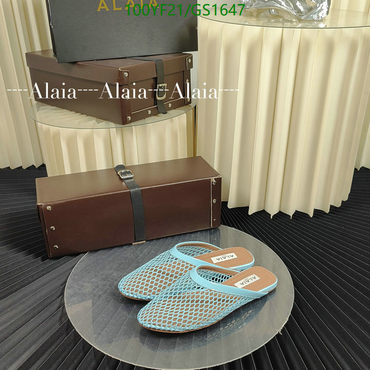 Women Shoes-ALAIA Code: GC1647 $: 100USD
